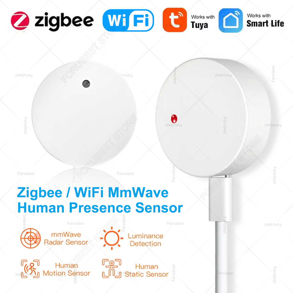 Home Automation Ideas - Zigbee wifi mmwave presença humana sensor