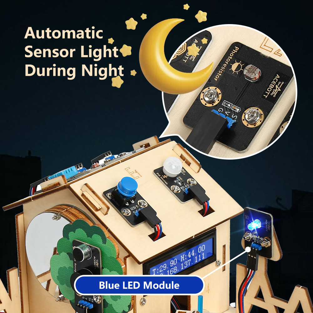 ACEBOTT Kit Inicial STEM/STEAM - Smart Home Automation Diy avaliação e preço