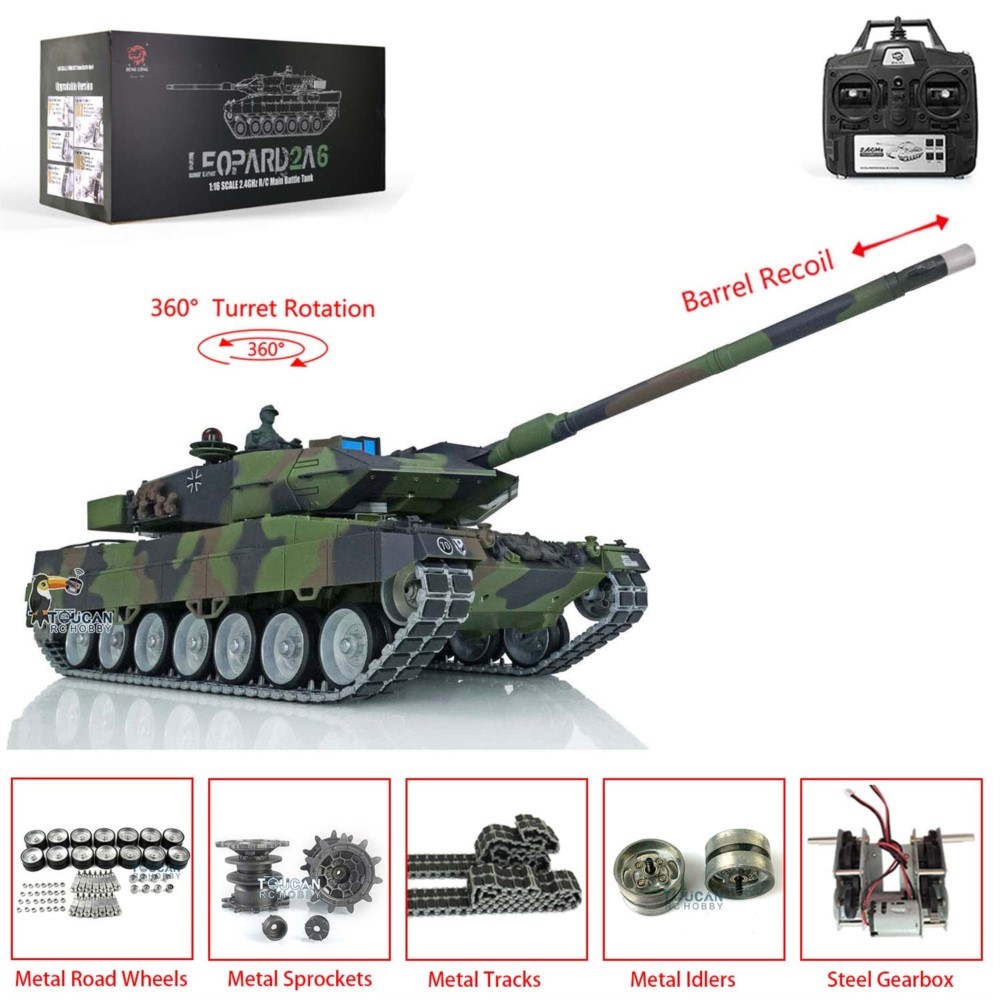 HENG LONG Tanque RC 1/16 7.0 L - Home Automation Tutorial avaliação e preço