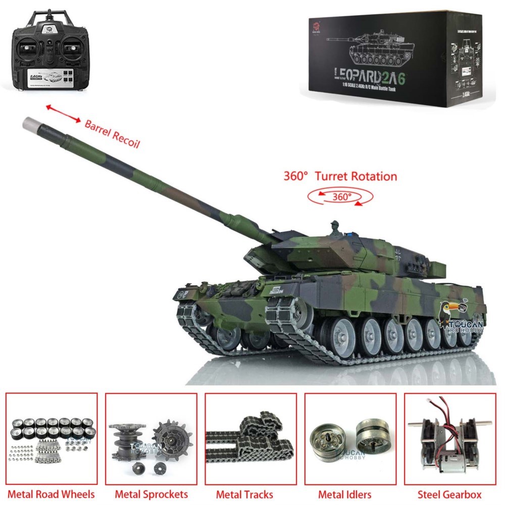HENG LONG Tanque RC 1/16 7.0 L - Home Automation Tutorial avaliação e preço