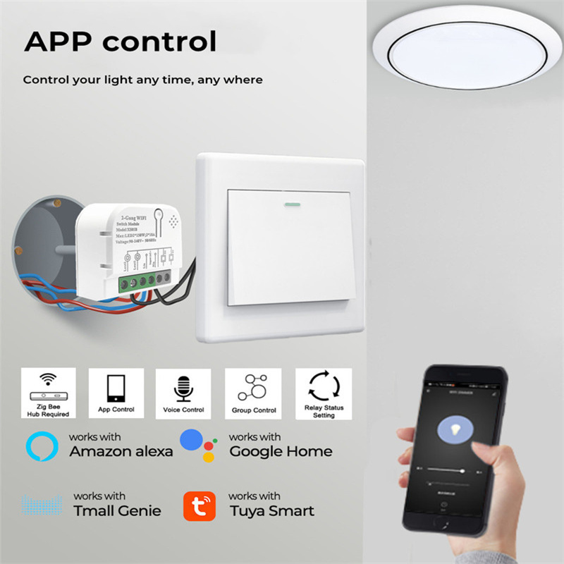 Tuya ZigBee Módulo Interruptor - Home Automation Ideas avaliação e preço