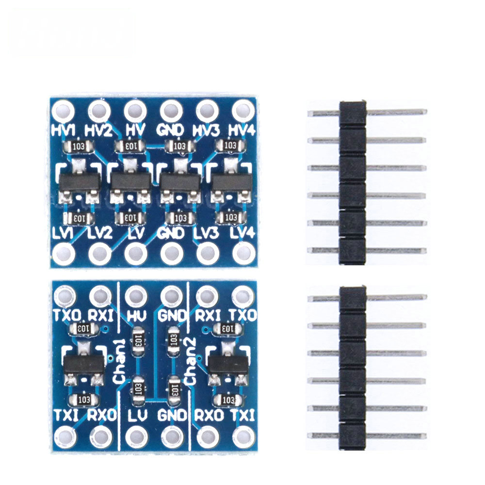 1-0pcs Módulo Conversor de Nív - Level Shifter 3.3V avaliação e preço