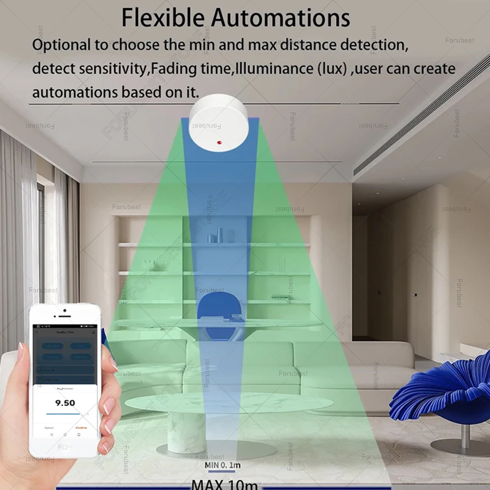 Zigbee wifi mmwave presença hu - Home Automation Ideas avaliação e preço